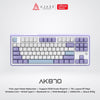 Ajazz AK870 TKL Mechanical Keyboard 3-Mode RGB with Customizable TFT Color Screen and Knob Module