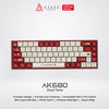 Ajazz AK680 Dual Tone 65% Mechanical Gaming Keyboard Wired Rainbow Light