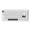 Ajazz AK820 Monochrome V2 75% Mechanical Keyboard Gaming Hotswappable With Gasket Mount