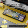 Ajazz AK980 Wireless Mechanical Keyboard Gaming RGB with TFT LCD Screen and Knob