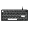 Ajazz AK820 Monochrome V2 75% Mechanical Keyboard Gaming Hotswappable With Gasket Mount