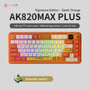 Ajazz AK820 MAX PLUS Wireless Mechanical Keyboard with TFT Color Screen and Volume Knob
