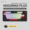 Ajazz AK820 MAX PLUS Wireless Mechanical Keyboard with TFT Color Screen and Volume Knob