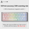 Ajazz ALUX68 Series Full Aluminium CNC Wired Mechanical Keyboard HE Magnetic Switch Rapid Trigger Support Tap SOCD up to 8K Polling Rate