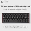 Ajazz ALUX68 Series Full Aluminium CNC Wired Mechanical Keyboard HE Magnetic Switch Rapid Trigger Support Tap SOCD up to 8K Polling Rate