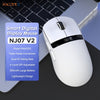 AJAZZ X NACODEX NJ07 V2 Wireless Gaming Mouse Smart Digital Display Sensor PAW3311 Dual 1K 300mAh for PC Windows Mac