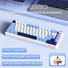 Ajazz AK690 Wired / AK690 Wireless Mechanical Gaming Keyboard Compact for PC Windows Mac iPad Keyboard Gaming Full Key Hotswappable