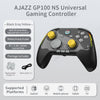 AJAZZ GP100 NS Wireless Three-mode Universal Multi-Platform Game Controller Dual Hall Rotary 8-Way D-Pad Joystick Gamepad for PC Nintendo Switch Mobile Android IOS