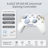 AJAZZ GP100 NS Wireless Three-mode Universal Multi-Platform Game Controller Dual Hall Rotary 8-Way D-Pad Joystick Gamepad for PC Nintendo Switch Mobile Android IOS