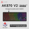 Ajazz AK870 V2 Wireless / Wired Mechanical Gaming Keyboard
