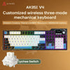 Ajazz AK35I V4 Wireless Mechanical Gaming Keyboard Fullsize with Screen and Knob
