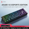 Ajazz AK680 V2 Wired Mechanical Gaming Keyboard Magnetic Switch