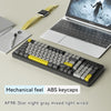 Ajazz AF98 Wired / Wireless Mechanical Feel Membrane Keyboard Office RGB / Mixed Light