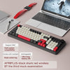Ajazz AF98 Wired / Wireless Mechanical Feel Membrane Keyboard Office RGB / Mixed Light