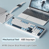 Ajazz AF98 Wired / Wireless Mechanical Feel Membrane Keyboard Office RGB / Mixed Light