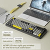 Ajazz AF98 Wired / Wireless Mechanical Feel Membrane Keyboard Office RGB / Mixed Light