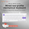 Ajazz X Nacodex NKL61 Wired Low Profile Mechanical Keyboard